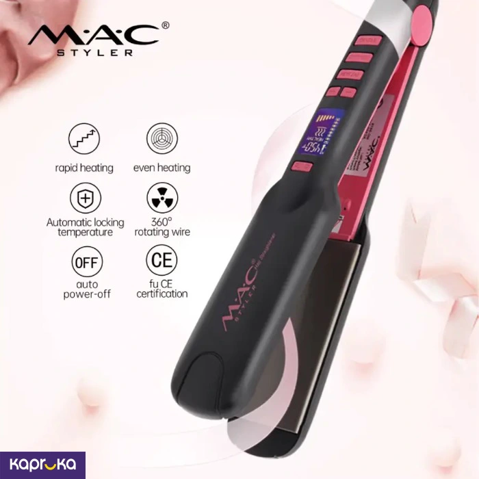 Mac Styler Professional Hair Straightener Iron Mc 5516