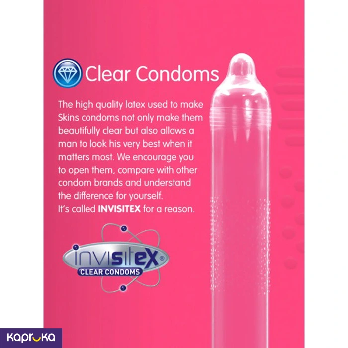 Skins UK Condoms Dots Ribs 8 Pack