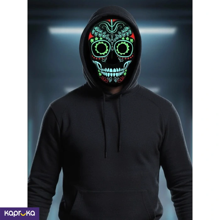 LED Skully Boo Mask Cute Boo For Halloween