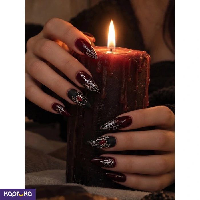 Diva Press On Nails Halloween Edition Vamp Spidy Hottie