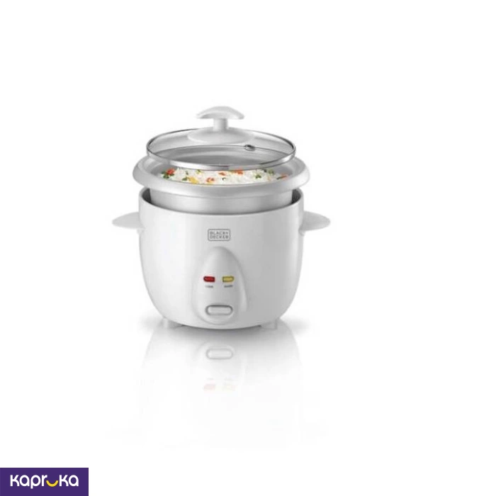 Black And Decker Automatic Rice Cooker With Glass Lid Rc650 B5