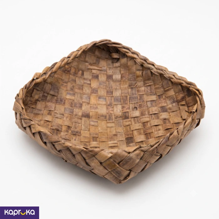 Coconut Leaf Basket 5 Inch