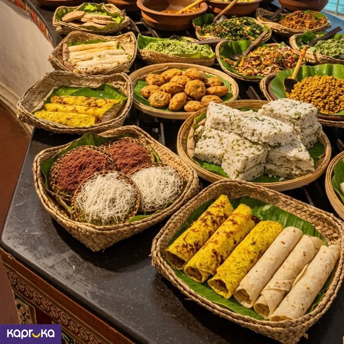 Pan Wattiya Reed Basket