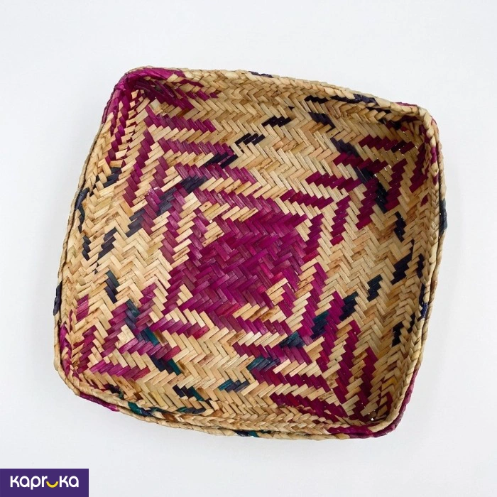 Pan Wattiya Reed Basket