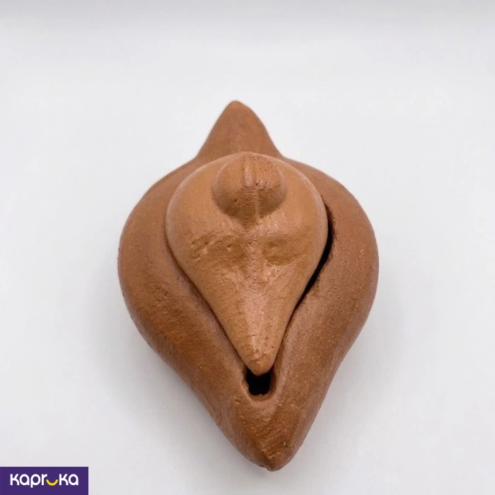 Traditional Sri Lankan Clay Oil Lamp With Lid Mati Pahana