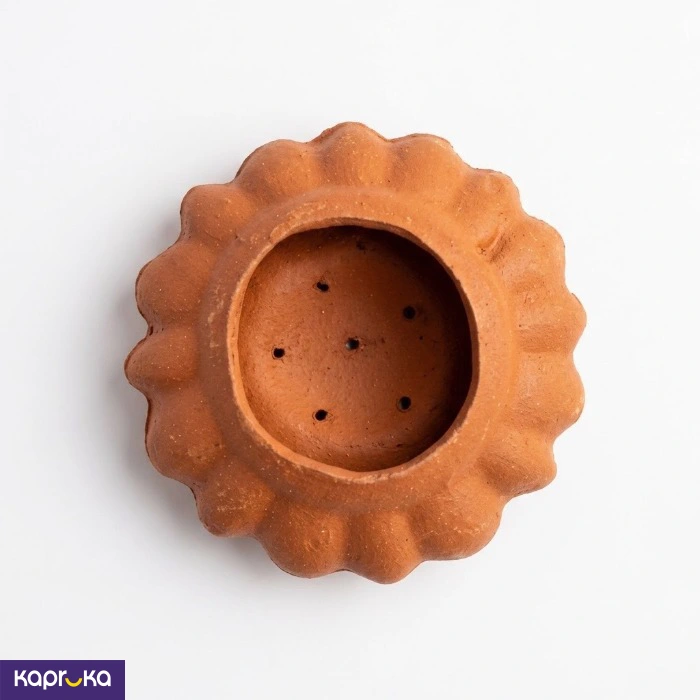 Handcrafted Floral Clay Incense Stick Holder