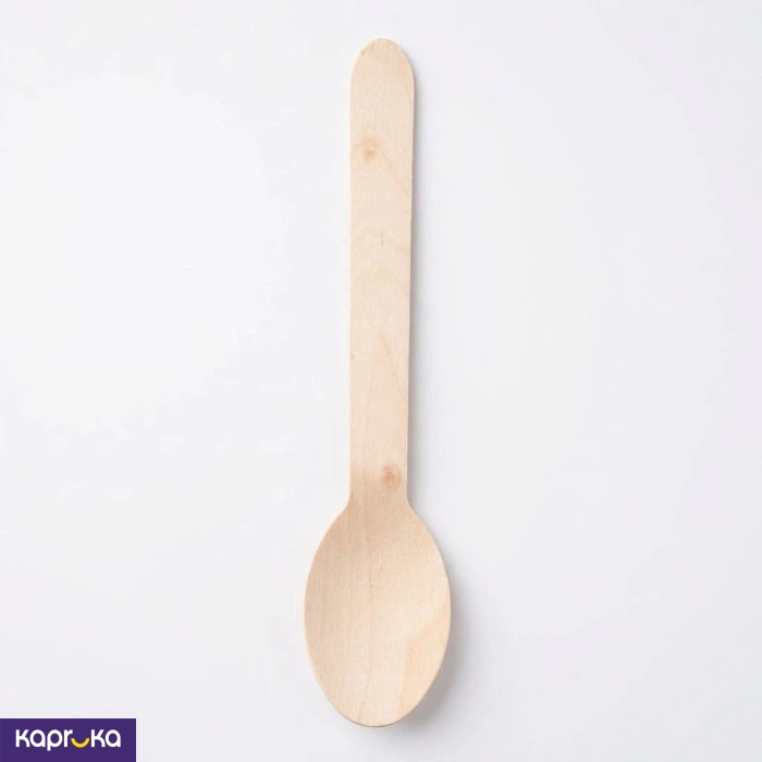 Bamboo Disposable Spoon Set Of 10 Eco Friendly Wooden Spoons 6 Inch