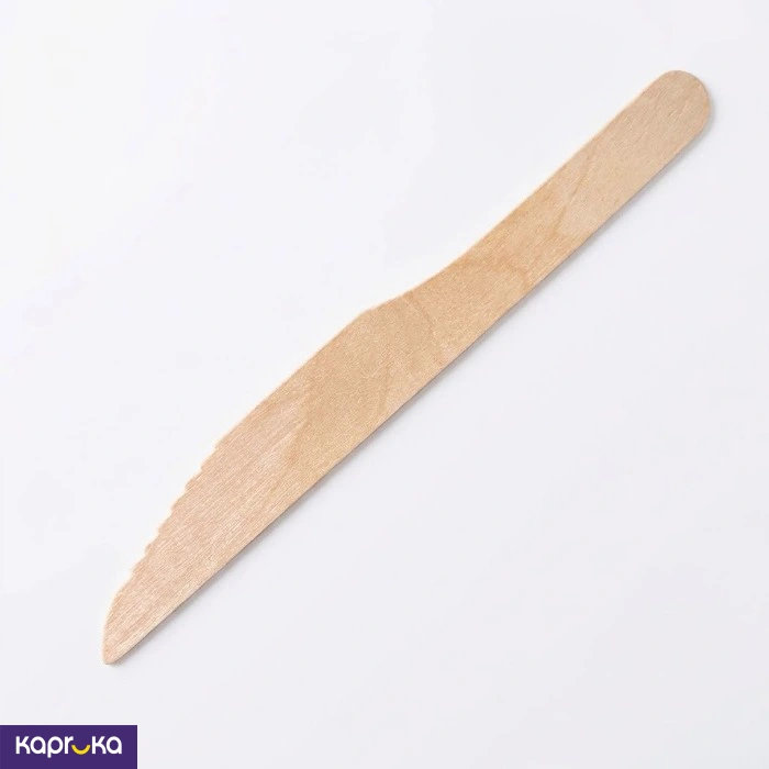 Bamboo Disposable Knife Set Of 10 Eco Friendly Wooden Knives 6 Inch