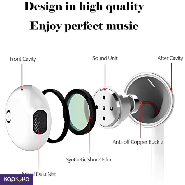 UNIVERSAL Iphone Lightning Audio Earphone Hd Phone Calls And Play Music