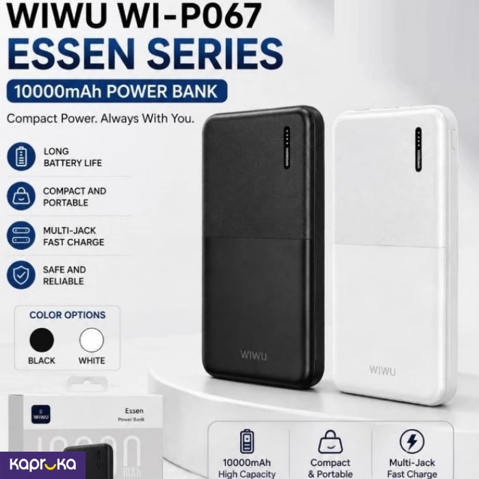Power Bank Wiwu P067 10000mah 06 Months Warranty