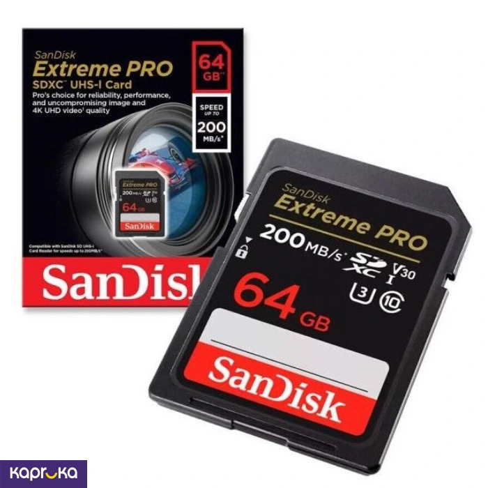 Professional Camera Sd Card 64gb Sandisk Extreme Pro Authentic Product