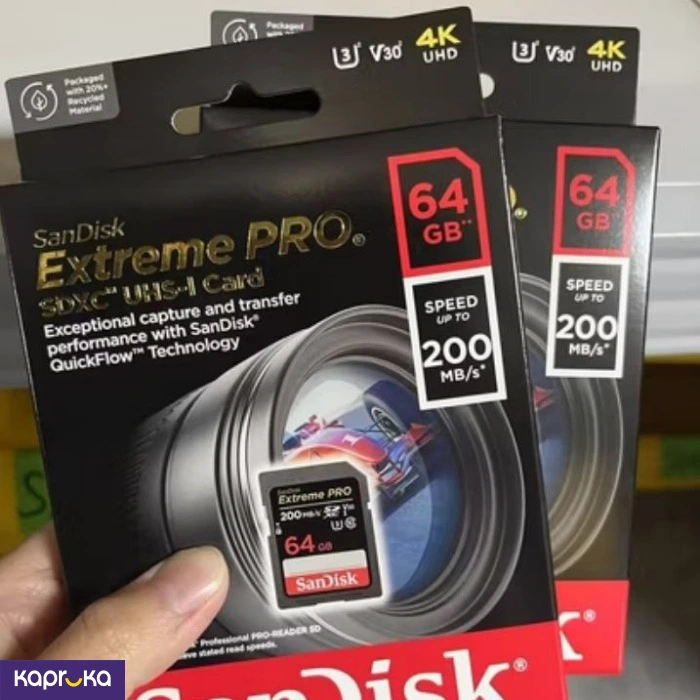 Professional Camera Sd Card 64gb Sandisk Extreme Pro Authentic Product
