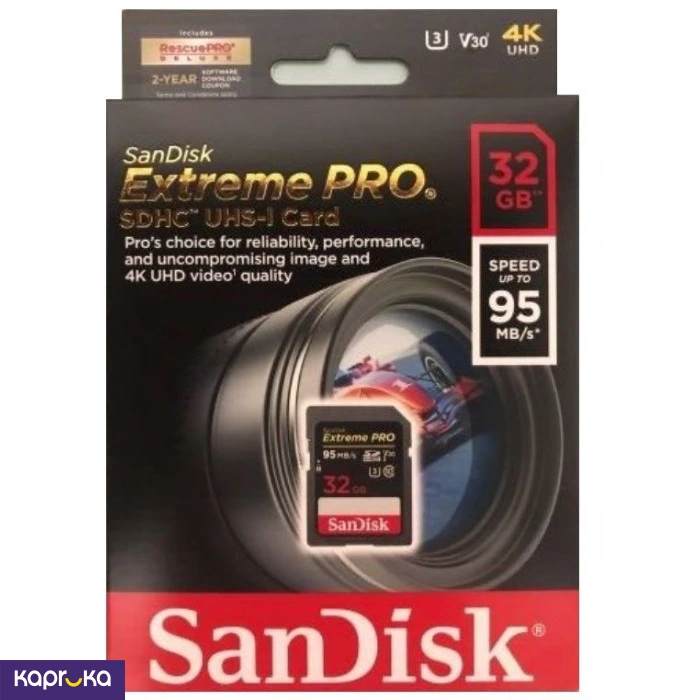 Professional Camera Sd Card 32gb Sandisk Extreme Pro Authentic Product