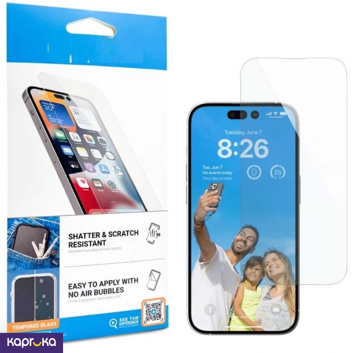 Iphone 14 Plus 9h Tempered Glass Screen Protector High Quality