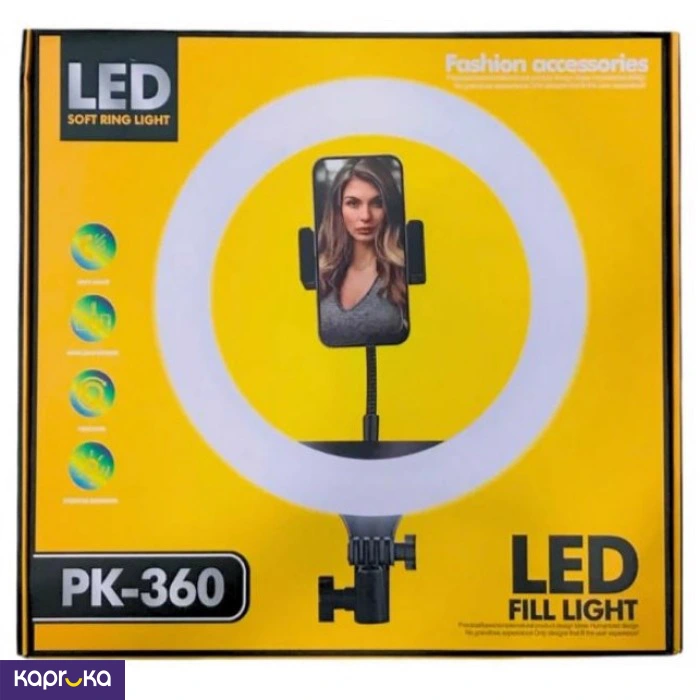 Selfie Rgb Led Ring Light Video Blog Plokama 360 Series