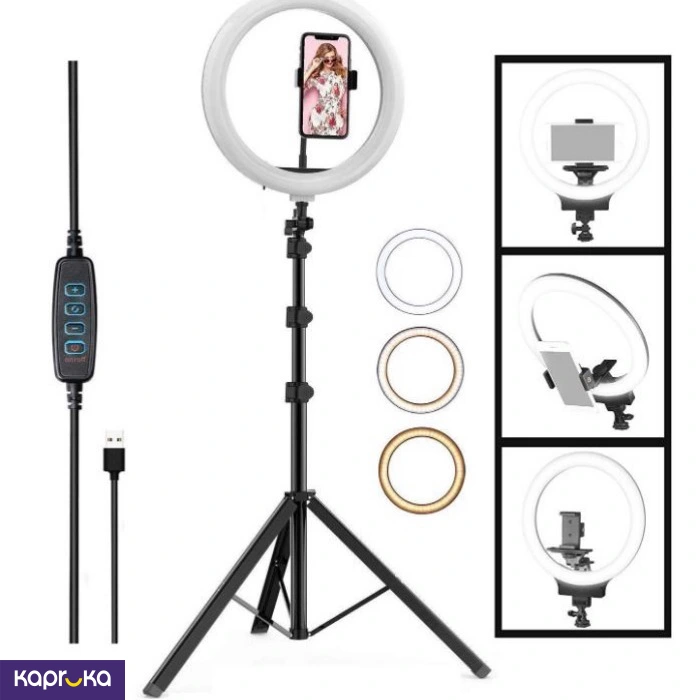Selfie Rgb Led Ring Light Video Blog Plokama 360 Series