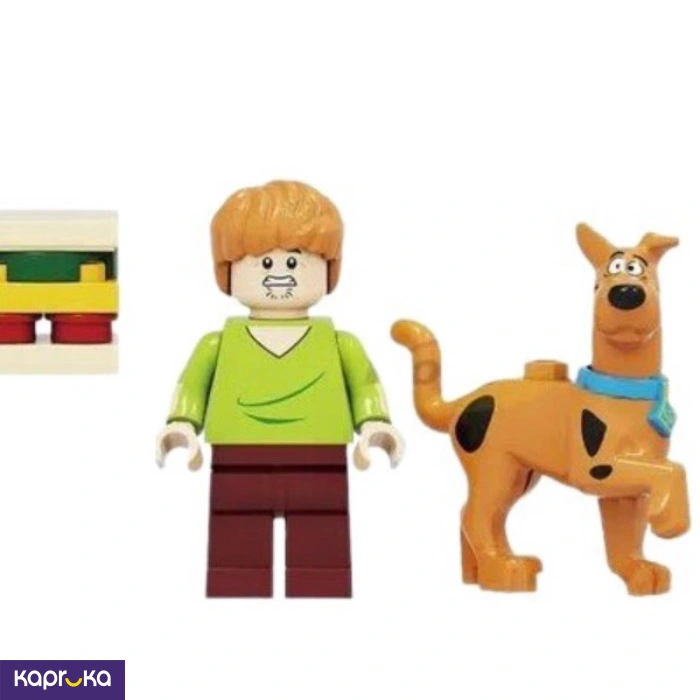 Scooby Doo With Shaggy And Sandwhich Assembled Minifigure