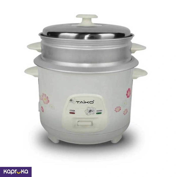 Taiko 600ml Automatic Rice Cooker Off White Chef600j