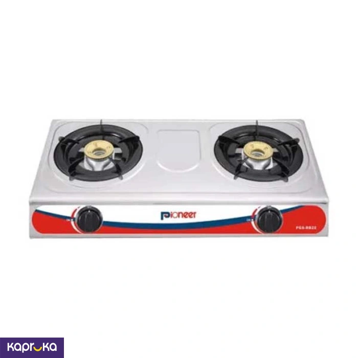 Pioneer 2 Burner Stainless Steel Gas Cooker Pgs Rb22