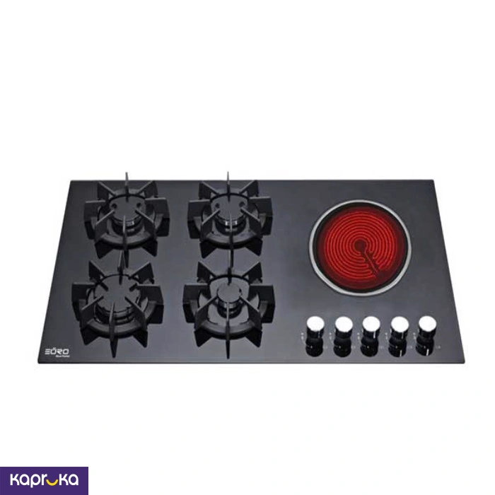 Euro 5 Burner Gas Hob Tempered Glass Jzg5002e