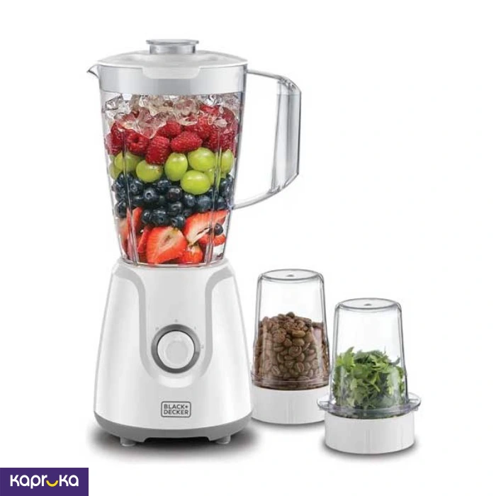 Black And Decker 400w Blender With 2 Grinder Mills Bx4000 B5