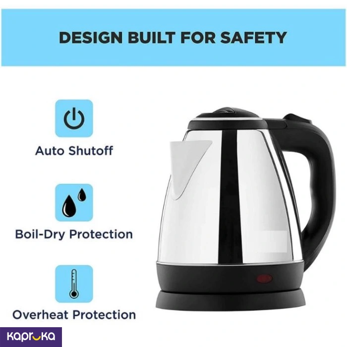 Electric Bright Kettle With A Free Gift Of Thermal Mini Flask Grab Your Best Deal
