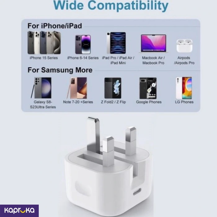 Mobile Charging Dock 35w Dock Including Dual Charging Cables