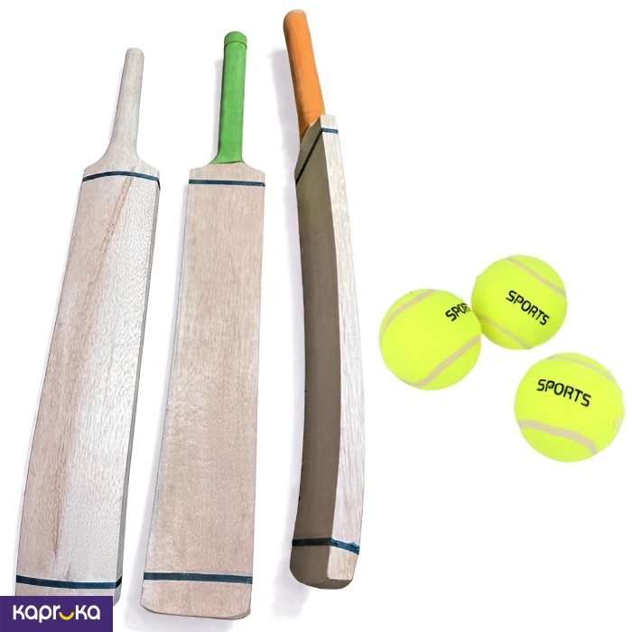 Cricket Bat Include Soft Ball Set Team Of Six A Side Leauge