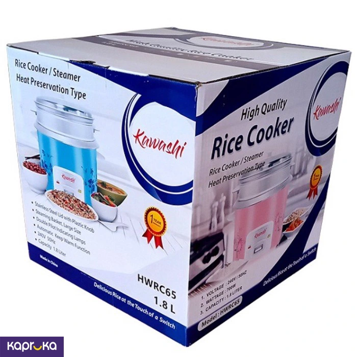 Kawashi Rice Cooker 1l 400w 1 Year Warranty