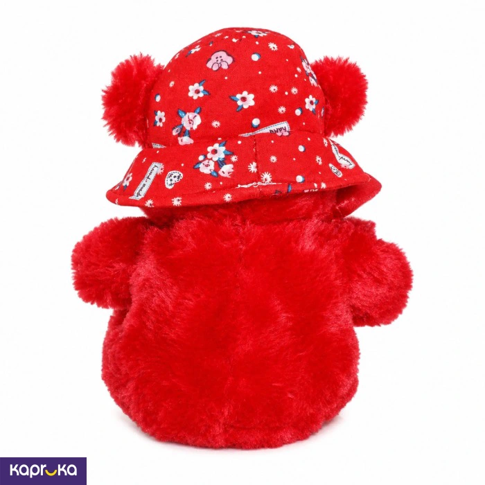 Red I Love You Teddy Bear With Hat 30cm
