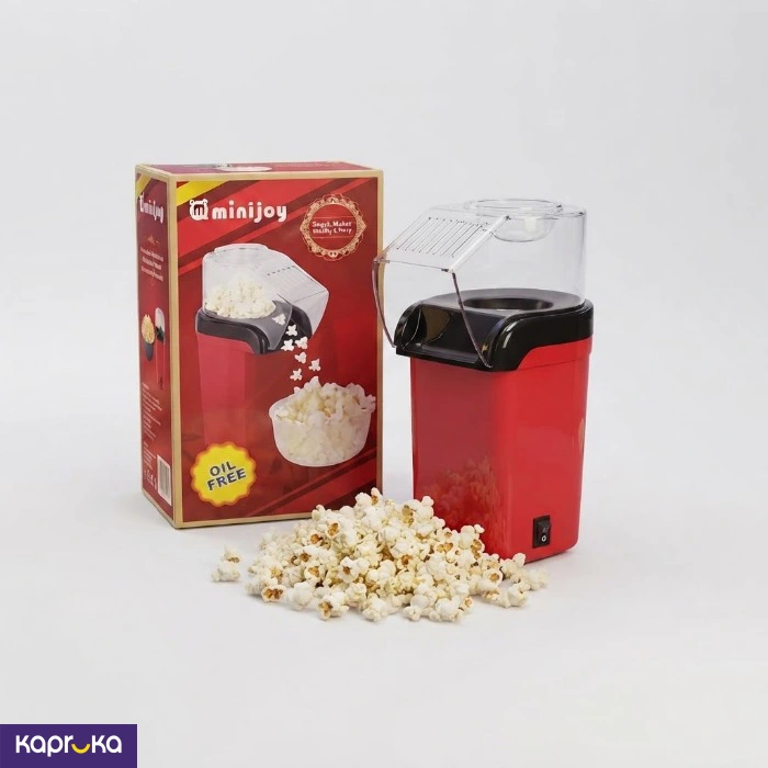 Mini Electric Hot Air Popcorn Maker Oil Free Popcorn Machine For Home