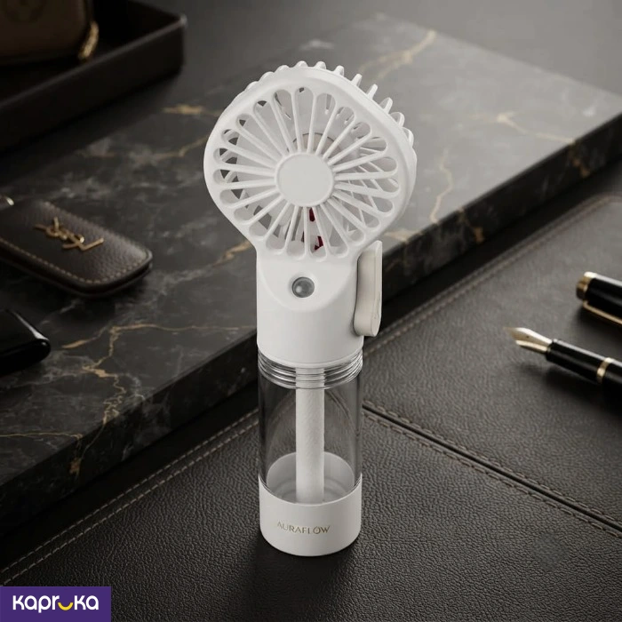 Mini Pocket Usb Rechargeable Portable Misting Fan With 4 Adjustable Speeds