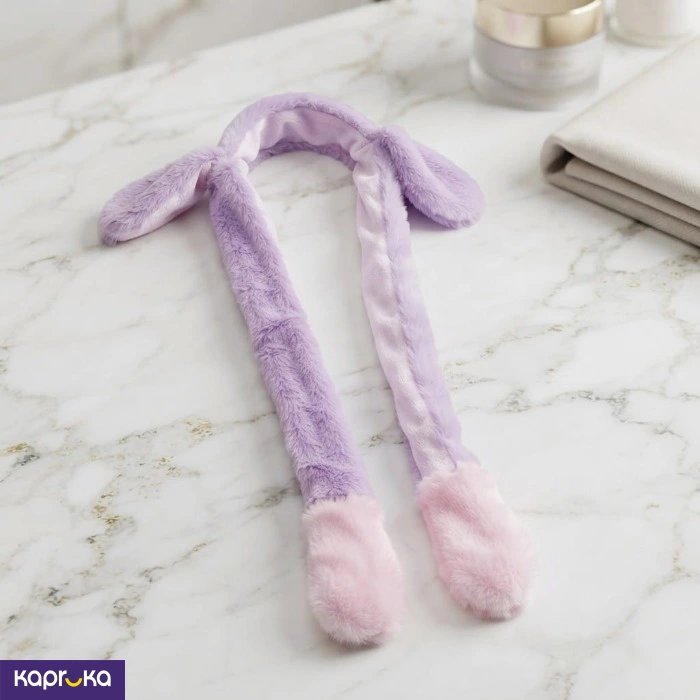 Led Bunny Ear Headband With Moving Ears Cute Plush Rabbit Ear Hat With Lights For Kids And Adults