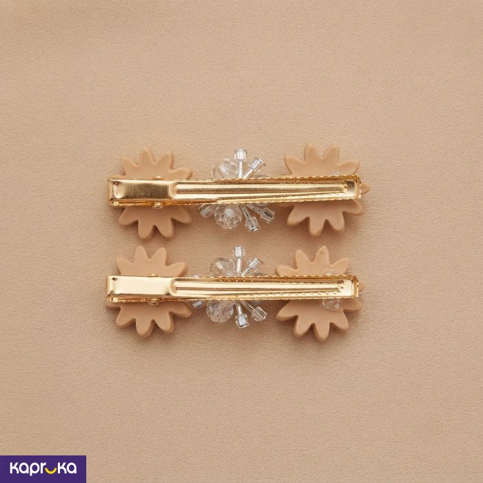 6 Pairs Cute Kawaii Hair Clips For Girls Gold Color Tone Metal Hair Clips