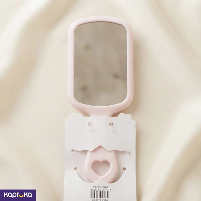 Mini Travel Hair Brush With Mirror