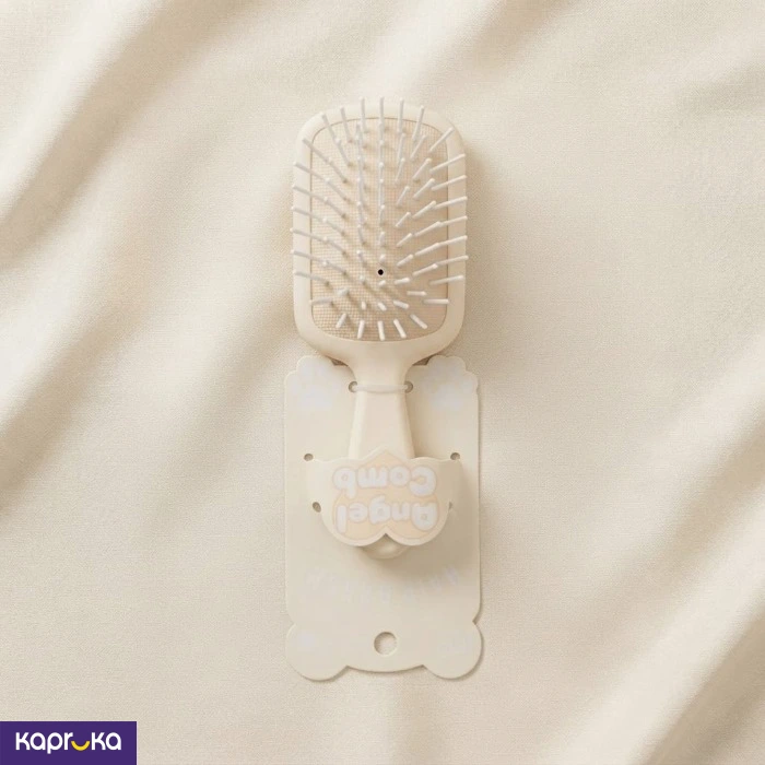 Mini Travel Hair Brush With Mirror 2 In 1 Portable Detangling Comb