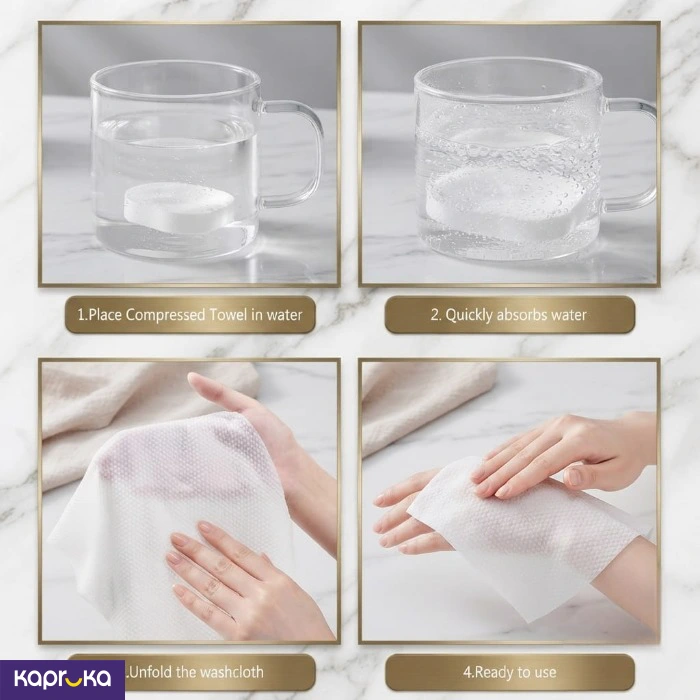 Compressed Towels 14 Pack Travel Towels Disposable