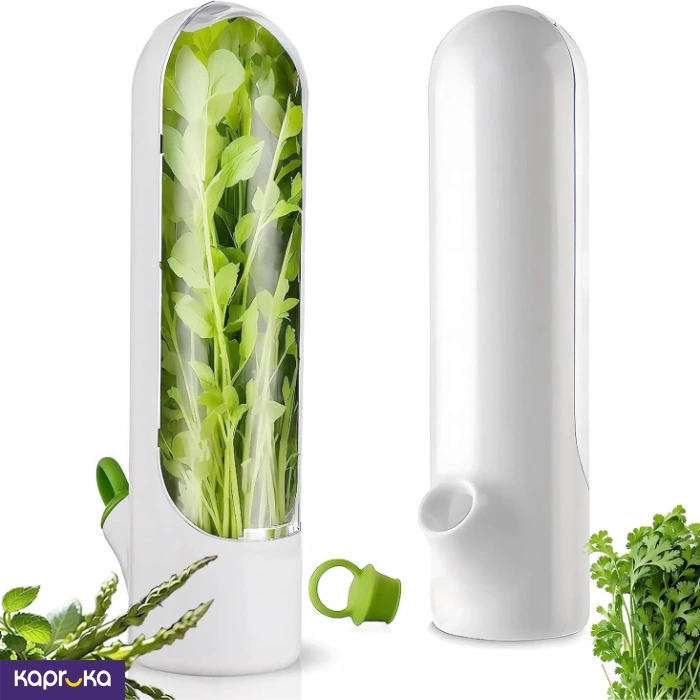 Herb Saver Pod Cilantro Containers For Refrigerator Fresh Herb Keeper