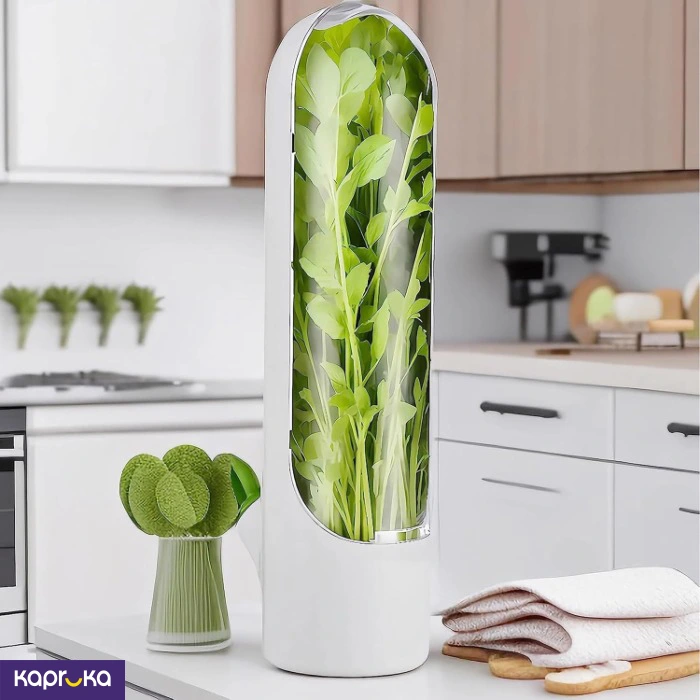 Herb Saver Pod Cilantro Containers For Refrigerator Fresh Herb Keeper