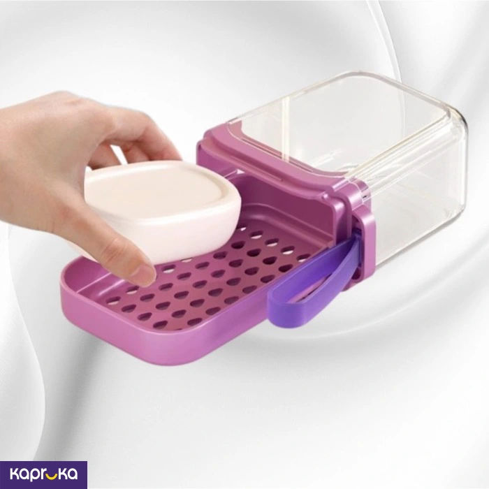 Portable Sealed Soap Case With Lid