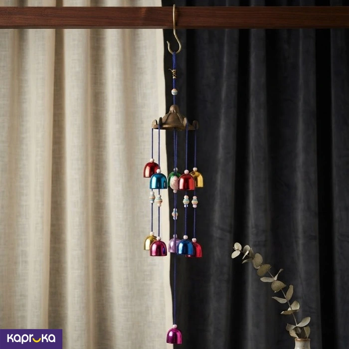 Hanging Windchime For Home Colorful Metal Wind Chime With 11 Bells