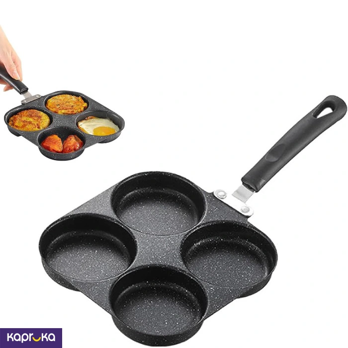 Frying Pan 4hole Non Stick Egg Pan