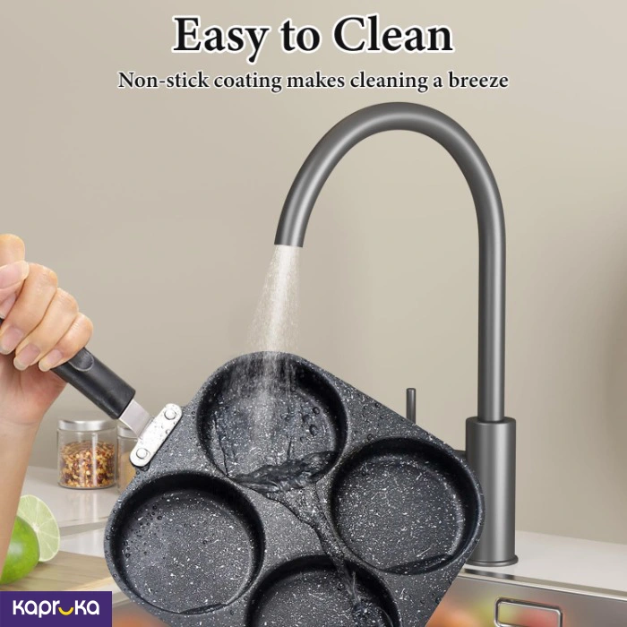 Frying Pan 4hole Non Stick Egg Pan