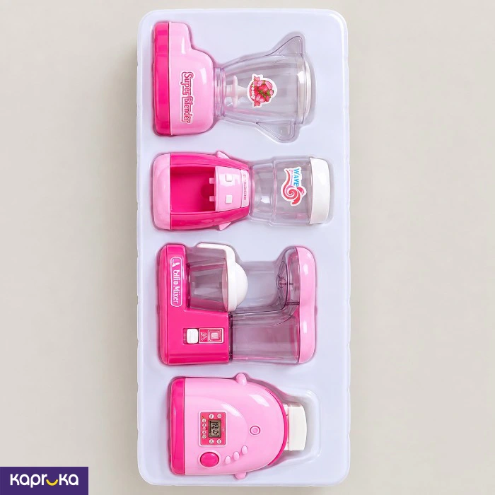 4 In 1 Mini Appliances Kitchen Set For Kids Battery Operated