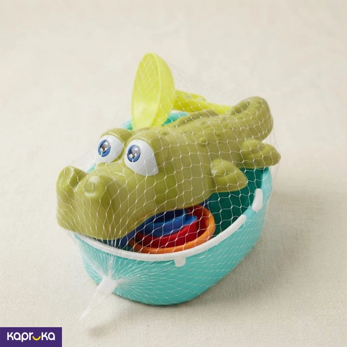 Beach Sand Toys Set For Kids With Big 33cm Boat 9 Pieces