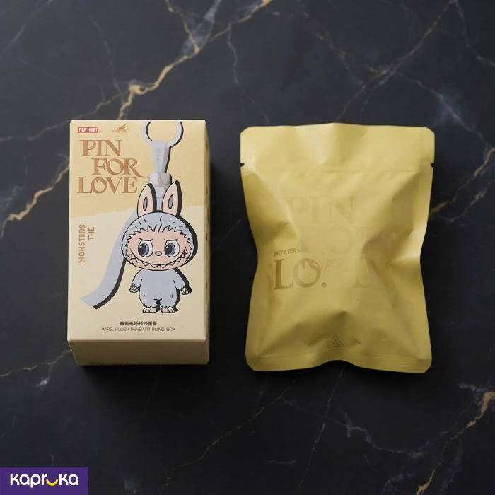 Cute Monster Plush Keychain Mystery Blind Box Pin For Love Series