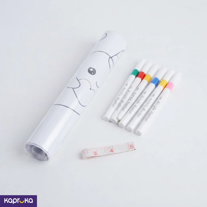Unicorn Drawing Roll For Kids Diy Coloring Paper Roll