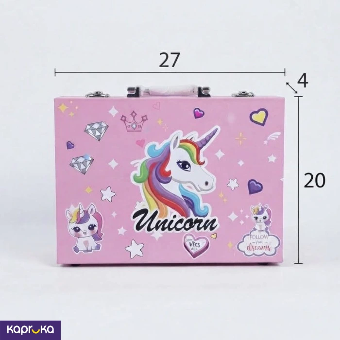 Unicorn Art Kit For Kids Drawing And Colouring Kit With Colour Box