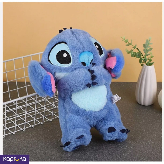 Breathing Stitch Plush Toy With Glowing Led Night Light Calming Cuddle Buddy 10 Inch