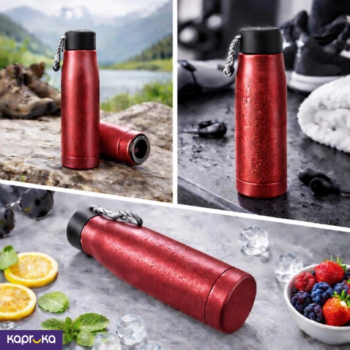 Stainless Steel Water Bottle Leak Proof Reusable Bottle With Lid